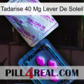 Tadarise 40 Mg Sunrise 37